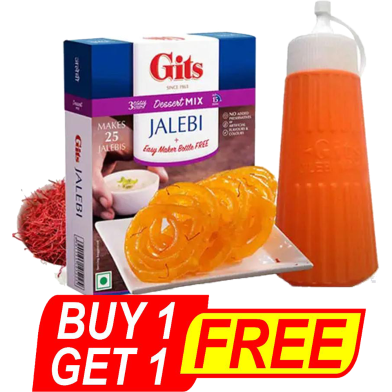 Gits Jalebi Mix - 100 gm (BUY 1 Get 1 FREE) image