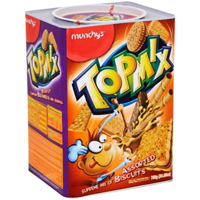 Giving Assorted Cream Biscuits Tin Box 450gm image