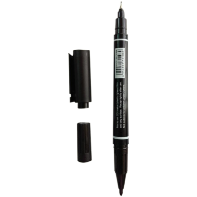 Gixin CD/DVD/OHP Marker Pen - Black 2pcs image