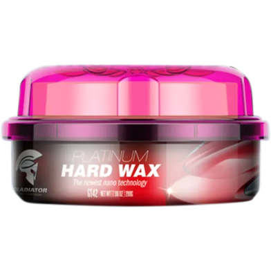 Gladiator Platinum Hard Wax For Car And Bike GT42 200 gm Net 180gm 1Pcs image