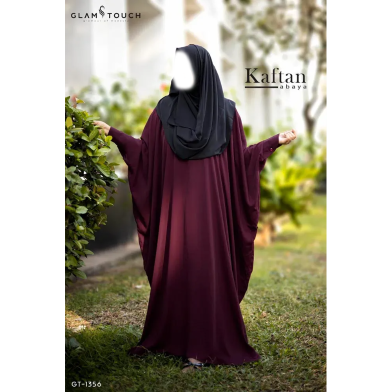 Glam Touch Full Length Kaftan Abaya image