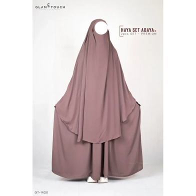 Glam Touch Haya Set Abaya (2 Part Set) image