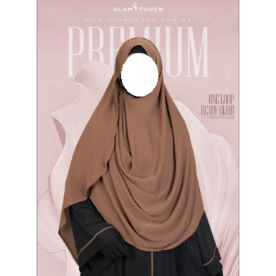 Glam Touch One Loop-Ready Hijab | image