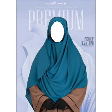 Glam Touch One Loop-Ready Hijab | image