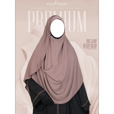 Glam Touch One Loop-Ready Hijab | image