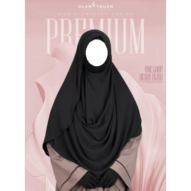 Glam Touch One Loop-Ready Hijab | image