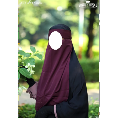 Glam Touch Sarah Single Layer Niqab image