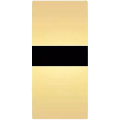 Glimmer Modern LED Acrylic Wall Lamp – 3W/6W, Indoor Sconce, Warm Light, Medium (22x11cm) image