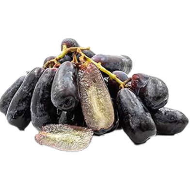 Global Black Finger Grape Seeds - 10 Pcs image