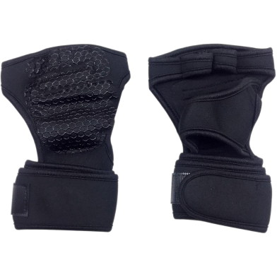 Gloves Gym Gloves For Unisex - Black image