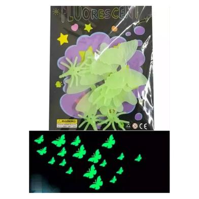 Glow In The Dark Luminous Star Stickers Halloween Decorations for Home Toy -1pac - (Any Design) Slide 3
