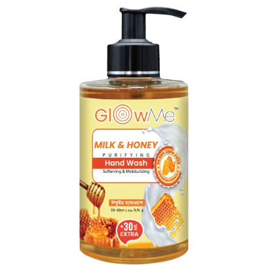 Glow Me Honey and Milk Hand Wash 270ml image