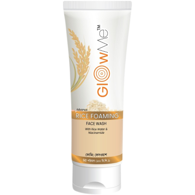Glow Me Rice Foaming Face Wash 100ml image