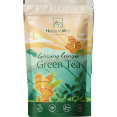 Glowing Ginger Green Tea, 60GM image
