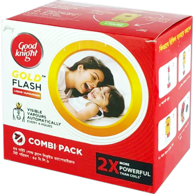 Godrej Good Knight Gold Flash Liquid Vaporizer Mosquito Repellent image