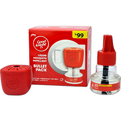 Godrej Good Knight Liquid Mosquito Repellent Bullet Pack 25ml image