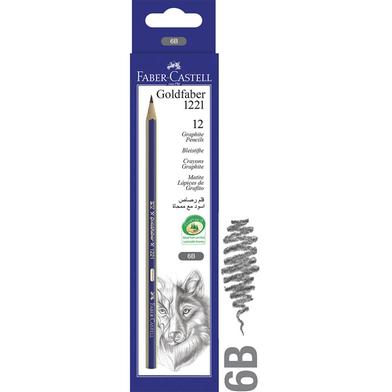 Faber Castell Gold Faber 6B Pencil image