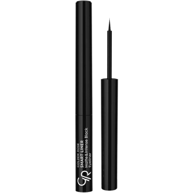Golden Rose Smart Liner Matte and Intense Black Eyeliner image