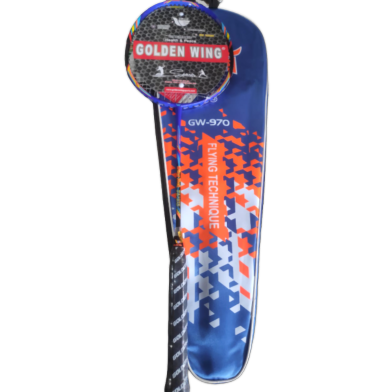 Goldening wing BADMINTON RACKET 970 Model Jointless GRIPE FREE Golden Wing 907/ 970 Professional Badminton Single Racket image