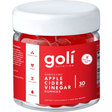 Goli Apple Cider Vinegar Gummy 30 Ct image