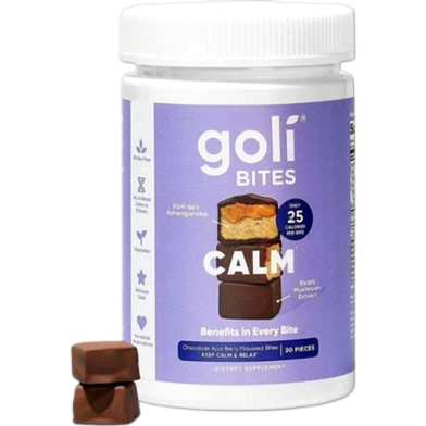 Goli Calm Bites for Daily Relaxation 30Pieces (USA) image