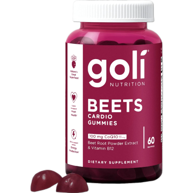Goli Nutrition Beets Cardio Gummies 60 Gummies image