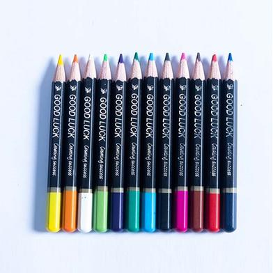 Good Luck Color Pencil PB12 Small 12 Pcs Set image