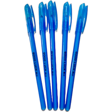 Good Luck DF Pen Blue- (12 Pcs Pouch) image