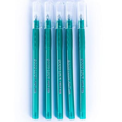 Good Luck Fast Gel Pen Green Ink - 5 Pcs image