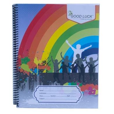 Good Luck Universe khata - Spiral-200 Page With Margin image