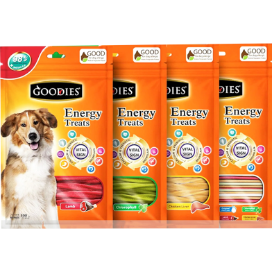 Goodies Dog Energy Treat Mix Stick 500g For All Age, All Breed Dog Treat image