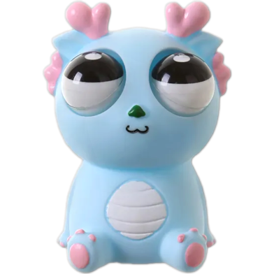 Googly Eyes Baby Dragon Squeeze Toy image