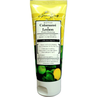 Grace Day Real Fresh Calamansi And Lemon Foam Cleanser 100ml image