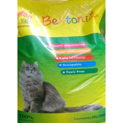 Green Bentonite Cat Litter 25L | Cat Litter image