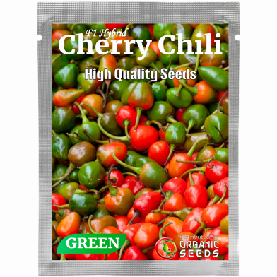 Green Cherry Chili (Sobujh Cherry Morich) (Intack Pack) 0.25 gm image
