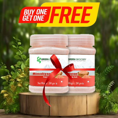Green Grocery Himalayan Pink Salt 200gm (Bye 1 Get 1 FREE) image