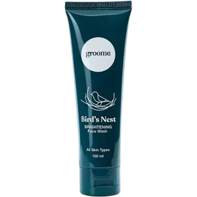 Groome Birds Nest Brightening Face Wash - 100ml image