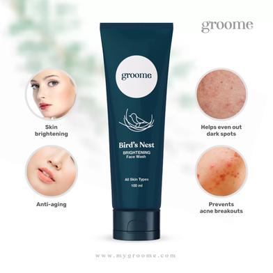 Groome Birds Nest Brightening Face Wash - 100ml - 36903 Slide 5