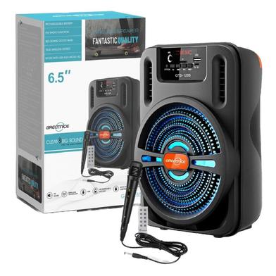 Gts 1285 Bluetooth Rechargeable Microphone System Speaker image