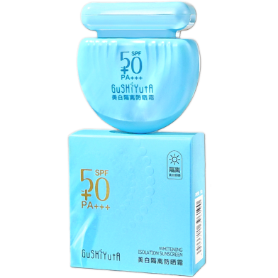 GuShiYuTa Whitening Isolation Sunscreen SPF50 PAPlus Plus Plus (50gm) image