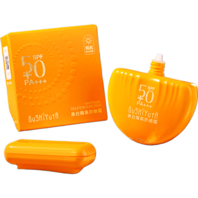 GuShiYuTa Whitening Isolation Sunscreen SPF50 PAPlus Plus Plus 50 gm image