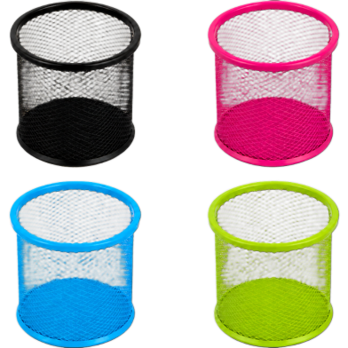 GuangBo Metal Mesh Pen Holder for Office Desk Stationery image
