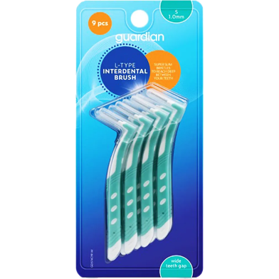 Guardian L-Type 1mm Interdental Brush 9 Pcs image