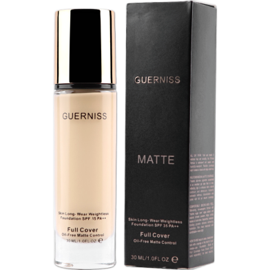 Gueriness Full Cover Matte Foundation - 7.0 Tan image