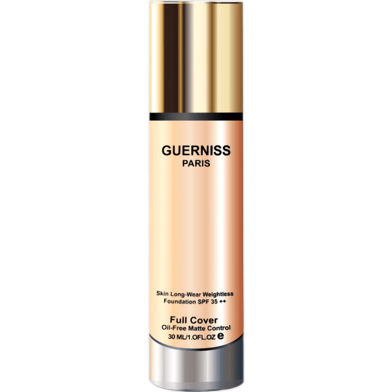 Guerniss Cover Matte Foundation 30ml - 1.0 Porcelain image