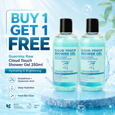 Guerniss Raw Cloud Touch Shower Gel 250ml (Buy 1 Get 1 FREE) image