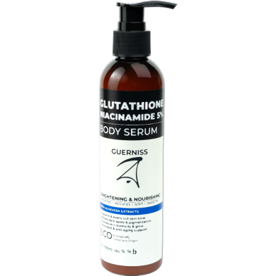 Guerniss Raw  Glutathione Niacinamide Body Serum 5 Percent- 240 ml image