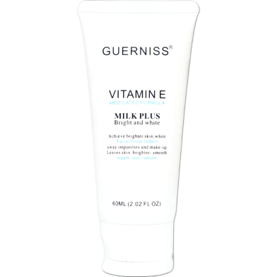 Guerniss Vitamin E Milk Plus Face Wash-60 ml image