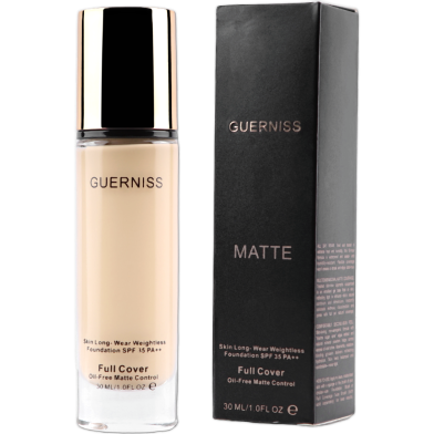 Guernisss Full Cover Matte Foundation - 4.0 Beige image