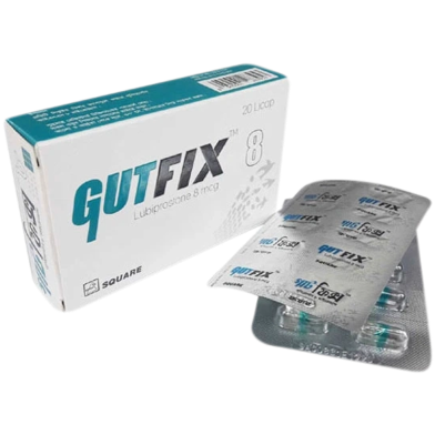 Gutfix 8mcg Capsule 10s Strip image